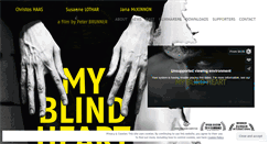 Desktop Screenshot of myblindheart.com